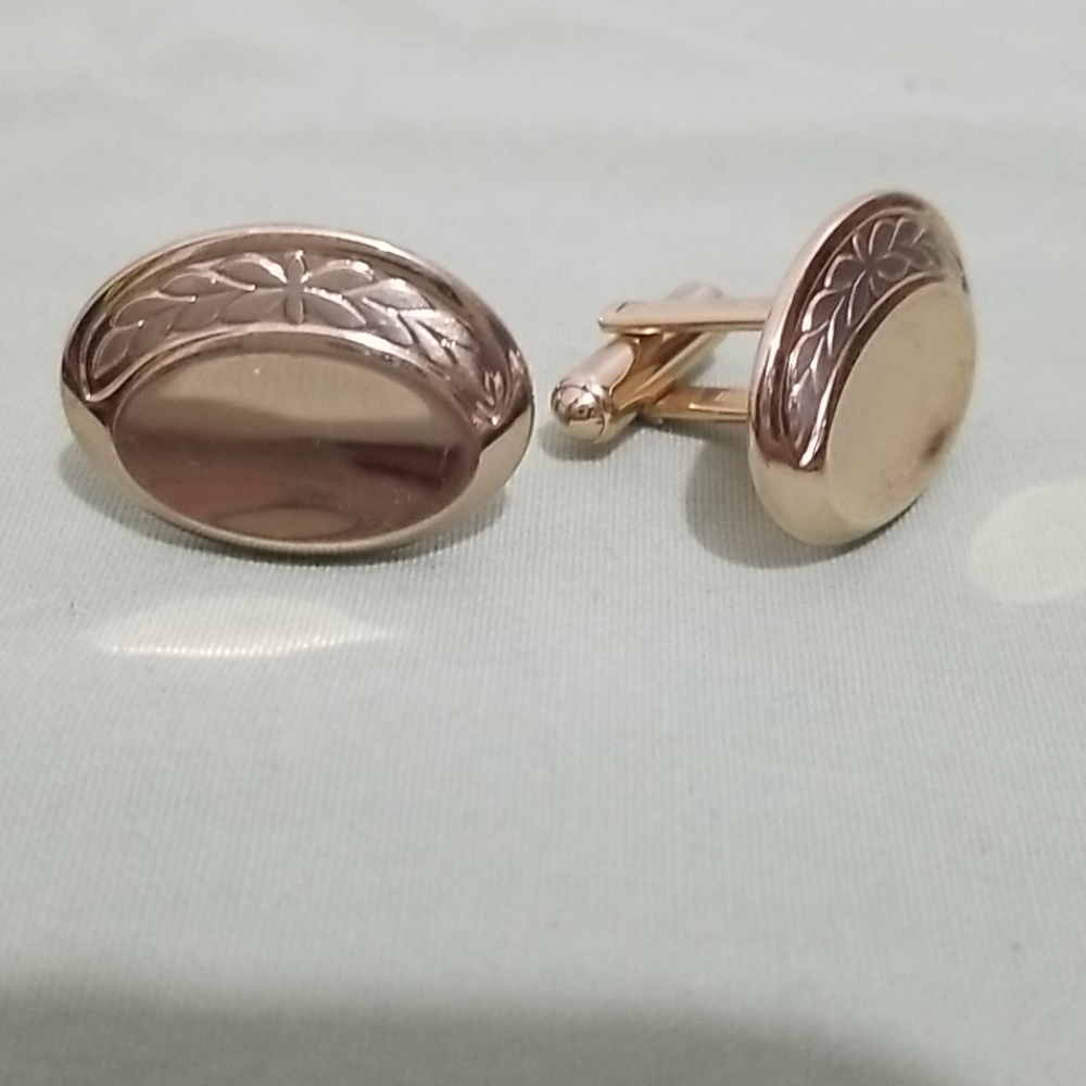 Vintage engravable Cufflinks